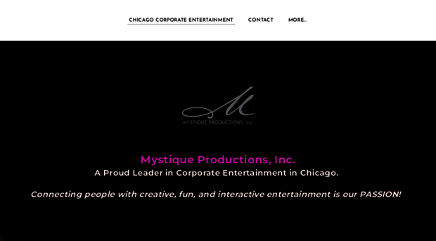 mystiqueproductionsinc.com