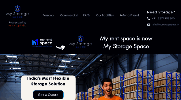 mystoragespace.in