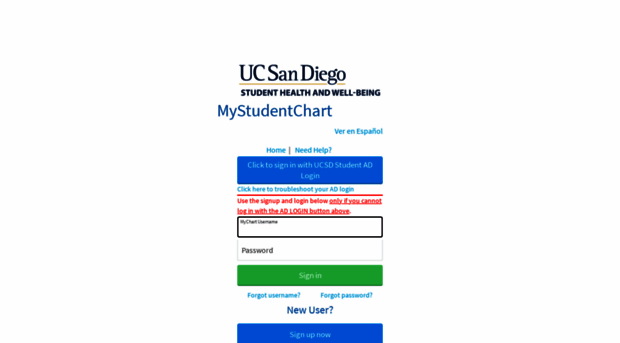 mystudentchart.ucsd.edu