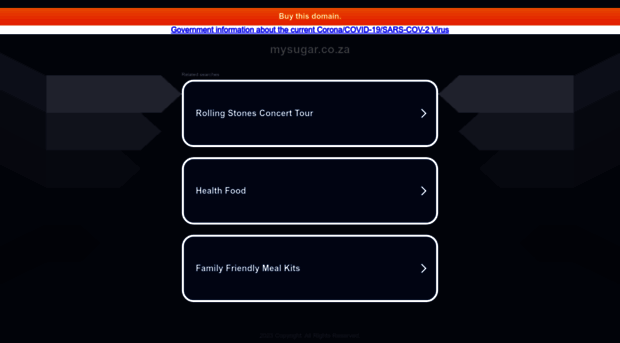 mysugar.co.za