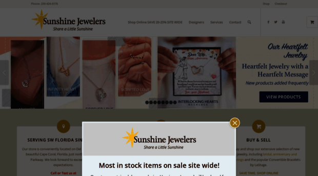 mysunshinejewelers.com