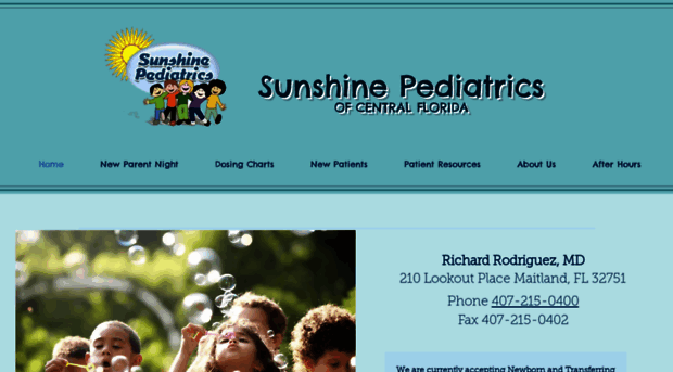 mysunshinepediatrics.com