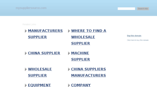 mysuppliersource.com