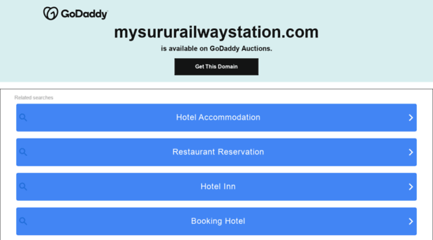 mysururailwaystation.com