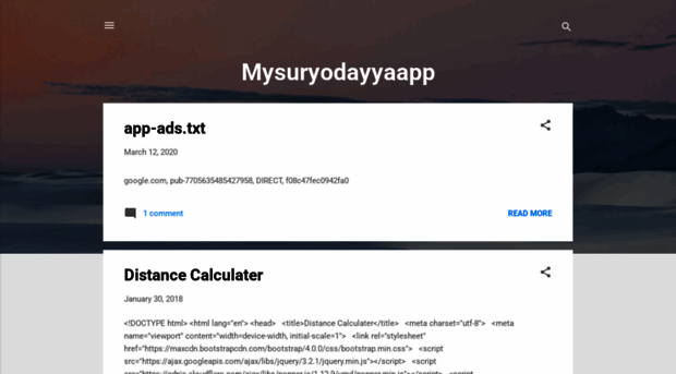 mysuryodayyaapp.blogspot.com