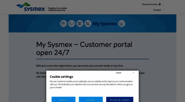 mysysmex.com