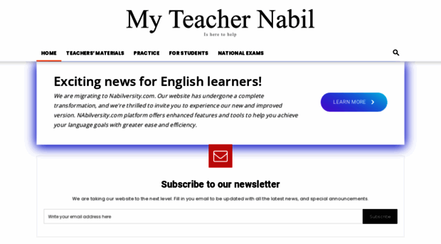 myteachernabil.com