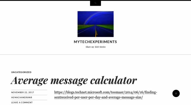 mytechexperiments.wordpress.com