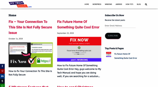 mytechmanual.com
