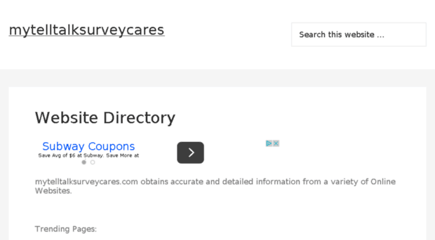 mytelltalksurveycares.com