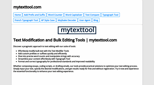 mytexttool.com