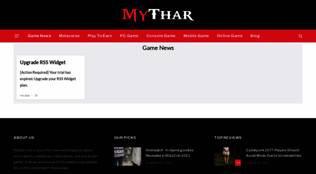 mythar.com