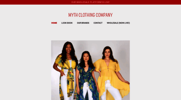 mythclothingcompany.com