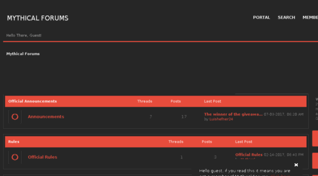 mythicalforums.net