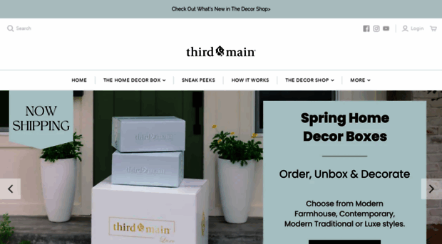 mythirdandmain.com