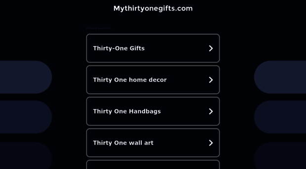 mythirtyonegifts.com