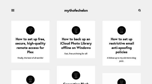 mythofechelon.co.uk