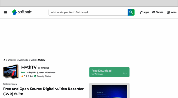 mythtv.en.softonic.com