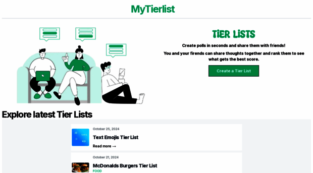 mytierlist.com