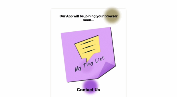 mytinylist.com