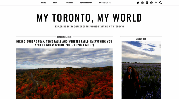 mytorontomyworld.com