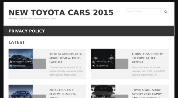 mytoyota2015.com