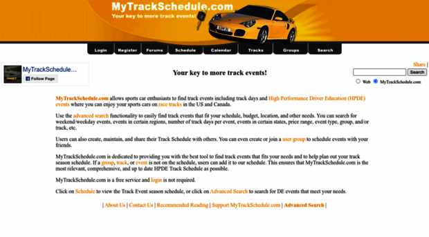 mytrackschedule.com