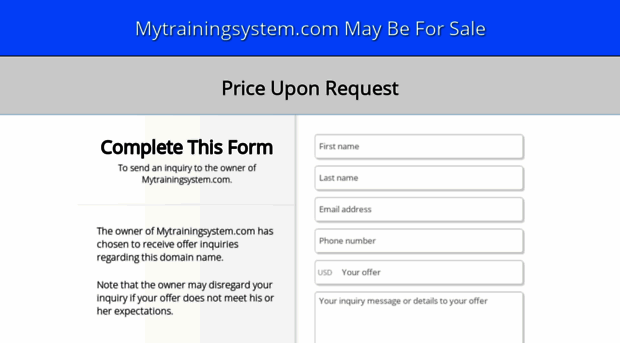 mytrainingsystem.com