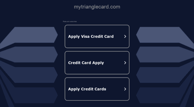 mytrianglecard.com