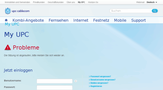myupcext.upc-cablecom.ch