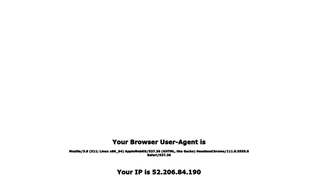 myuseragent.net