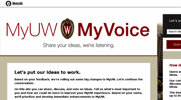 myuw.ideascale.com