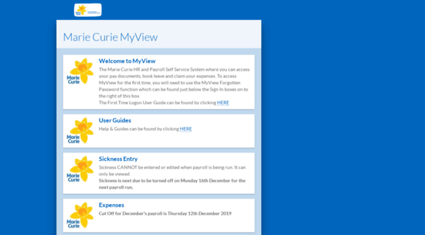 myview.mariecurie.org.uk