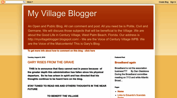 myvillageblogger.blogspot.com