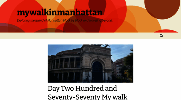 mywalkinmanhattan.com