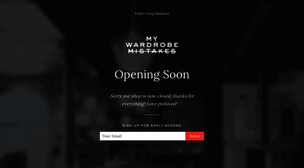 mywardrobemistakes.com