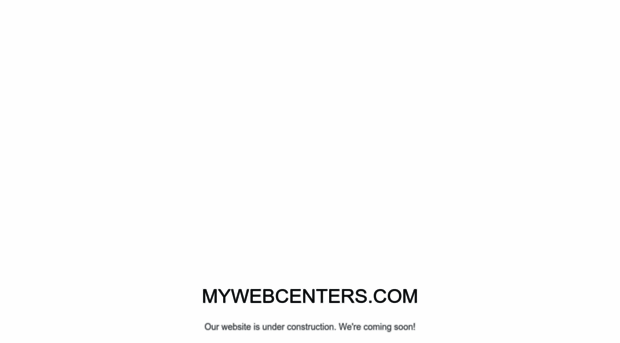 mywebcenters.com