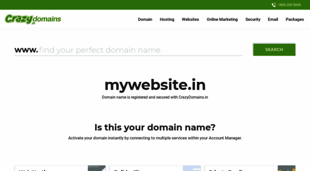 mywebsite.in
