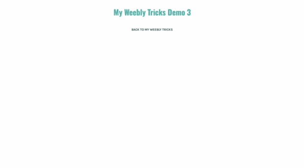 myweeblytricksdemo3.weebly.com