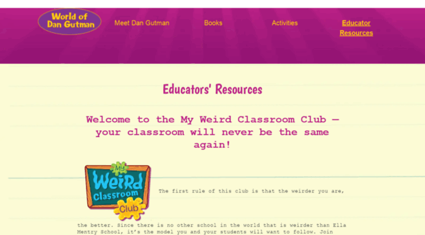 myweirdclassroomclub.com