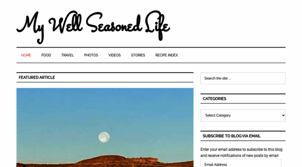 mywellseasonedlife.com