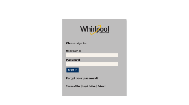 mywhirlpool.com