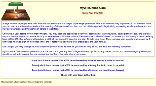 mywillonline.com