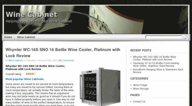 mywinecabinet.net