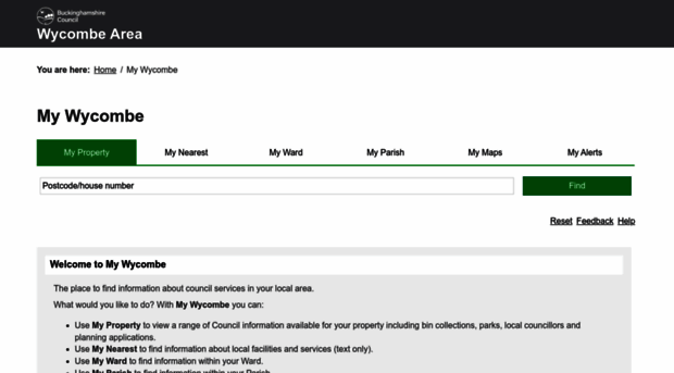 mywycombe.wycombe.gov.uk