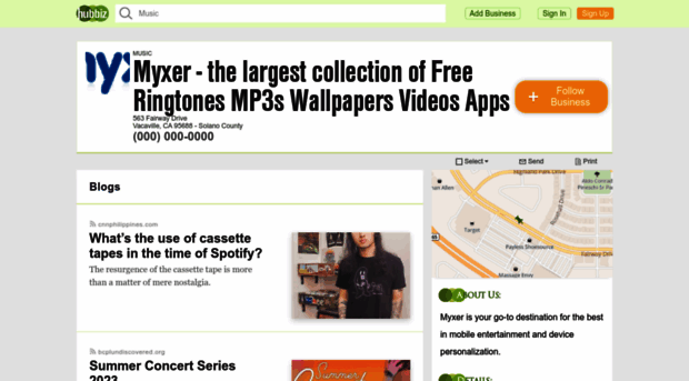 myxer-the-largest-collection-of-free.hub.biz