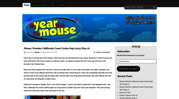 myyearwiththemouse.com