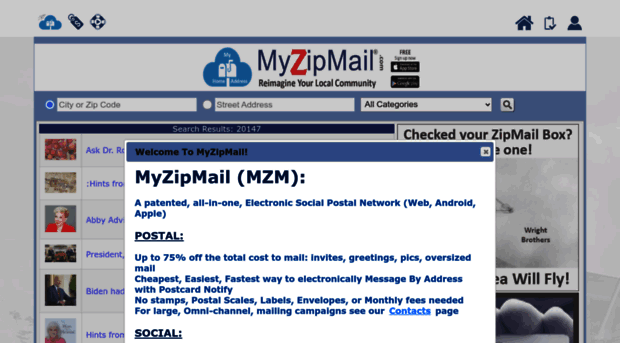 myzipmail.com