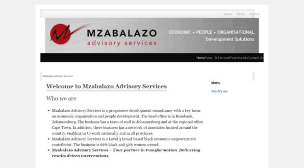 mzabalazoadvisoryservices.co.za