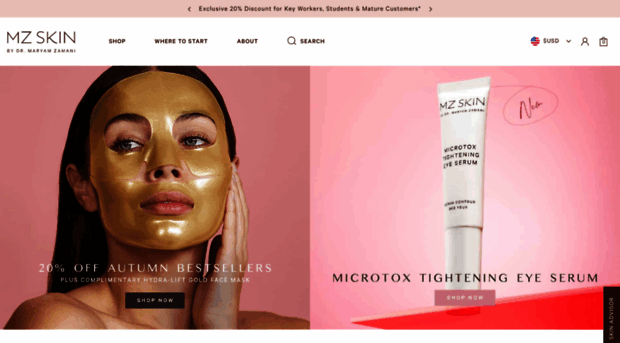 mzskin.com